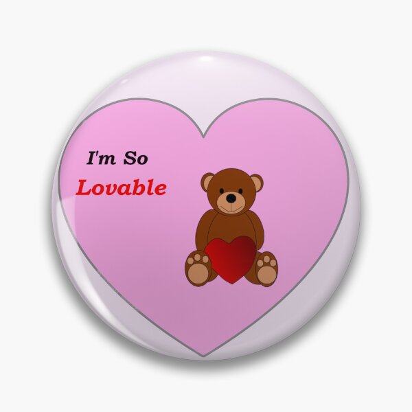 Item preview, Cute Lovable Heart Teddy Bear designed and sold by FAD-Designs.