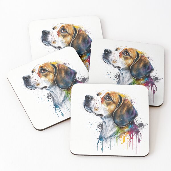 Item preview, Colorful design of a Beagle dog designed and sold by Peregrino96.