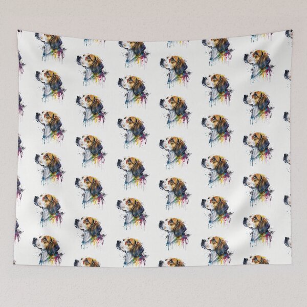 Item preview, Colorful design of a Beagle dog designed and sold by Peregrino96.