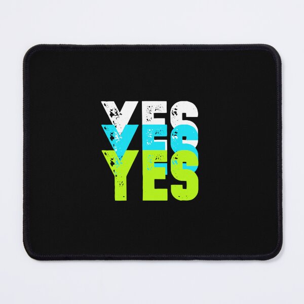 Item preview, YES (Colorful Font Design) designed and sold by LEOEXPRESS.