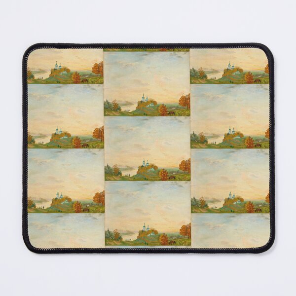 Item preview, Boris Kustodiev Above The River Autumn  designed and sold by TeeARTHY.