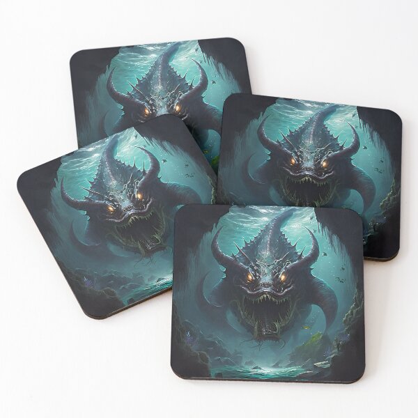Item preview, Monsters of the Underworld ( 1 of 4 ) designed and sold by WildPenDesign.