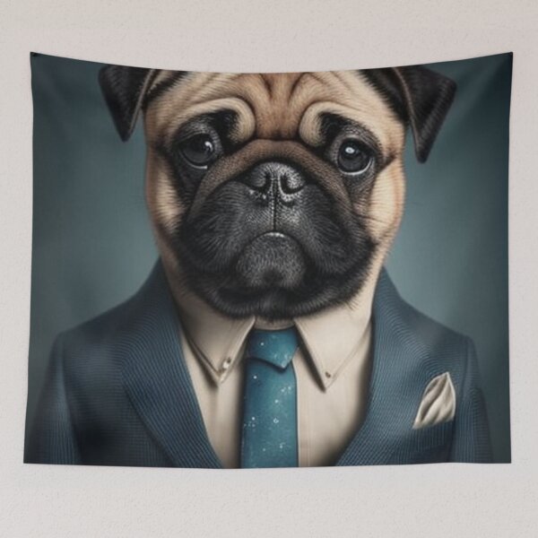 Item preview, Pug in a Suit designed and sold by IllReputes.