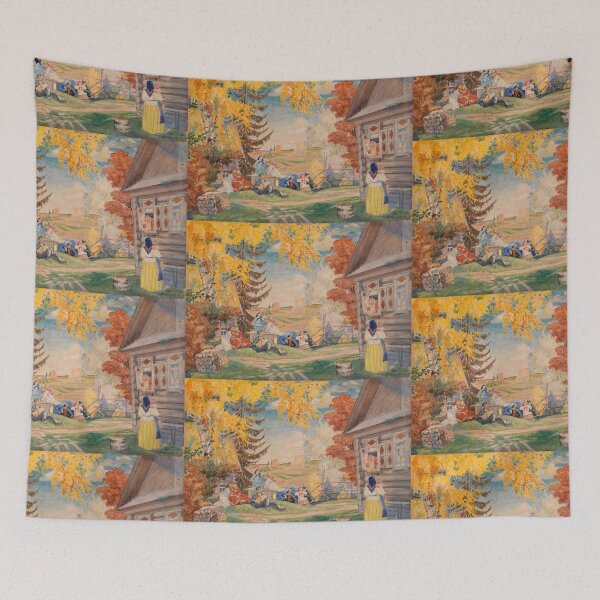 Item preview, Boris Kustodiev Coachma Peasant Women Neverov designed and sold by TeeARTHY.