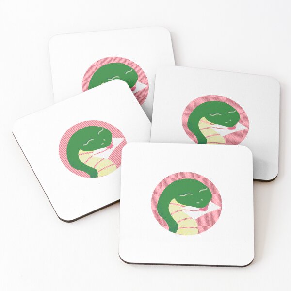 Item preview, Love Letter Snake (Striped Background) designed and sold by Casteso.