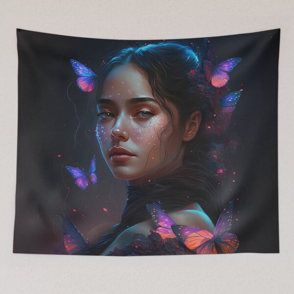 Item preview, Girl in a Butterfly World designed and sold by Juliascutecornr.
