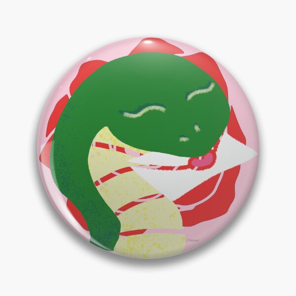 Item preview, Love Letter Snake (Flower Background) designed and sold by Casteso.