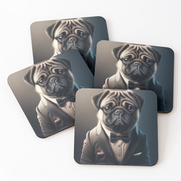 Item preview, Pug in a Suit  designed and sold by IllReputes.