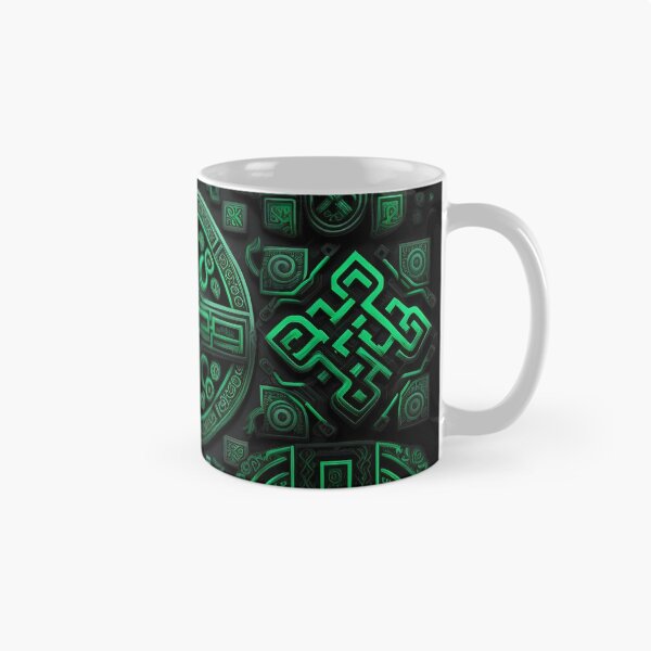 Item preview, Visiones verdes - Patrón de arte designed and sold by Sabot119.