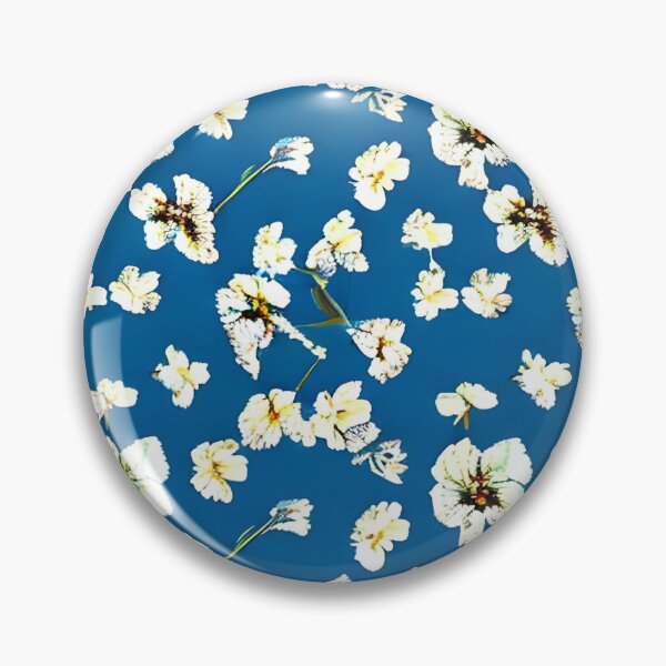 Item preview, Beautiful blue orchid flower pattern designed and sold by gramizzia.