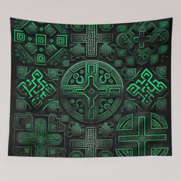 Item preview, Verdant Visions - Art Pattern designed and sold by Sabot119.