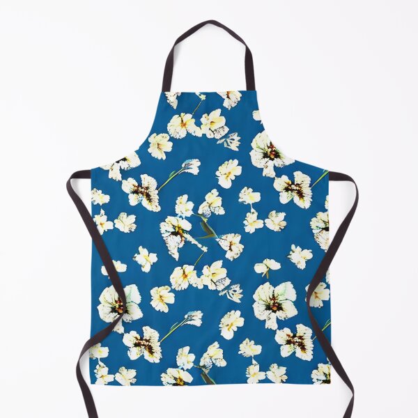 Item preview, Beautiful blue orchid flower pattern designed and sold by gramizzia.