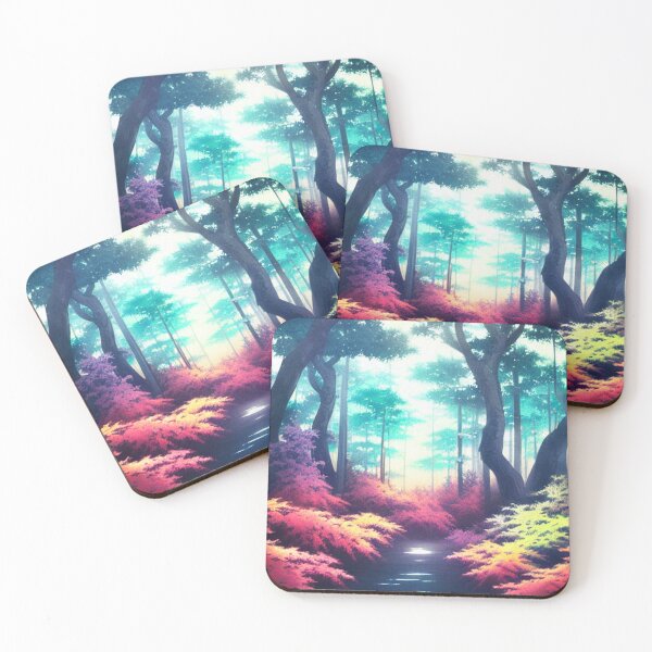 Item preview, Kanō Eitoku style forest 3 designed and sold by silence28.