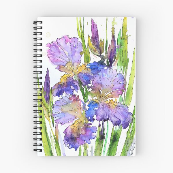 Item preview, Purple Light Watercolor Painting designed and sold by Svitlana Prouty.
