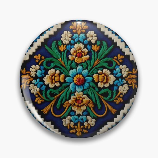 Item preview, Portuguese Folk Embroidery Traditional Pattern designed and sold by Orianah.
