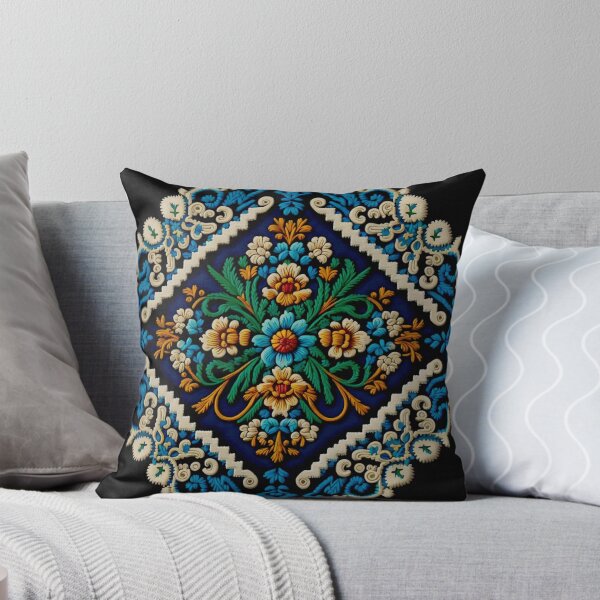 Item preview, Portuguese Folk Embroidery Traditional Pattern designed and sold by Orianah.