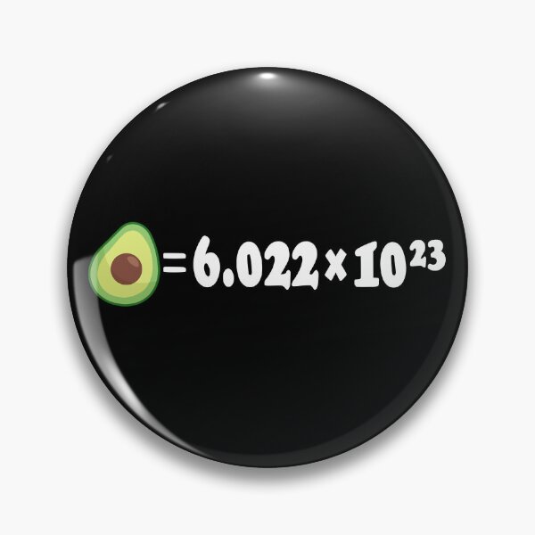 Item preview, Avocado avogadro's number  designed and sold by ZerpaGiovanna.