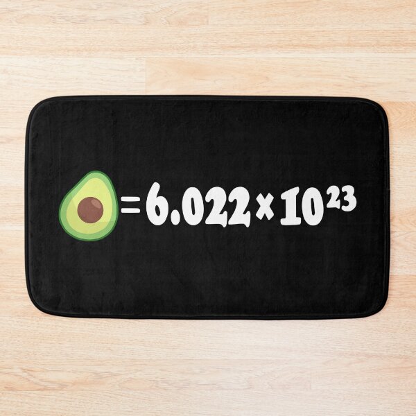 Item preview, Avocado avogadro's number  designed and sold by ZerpaGiovanna.
