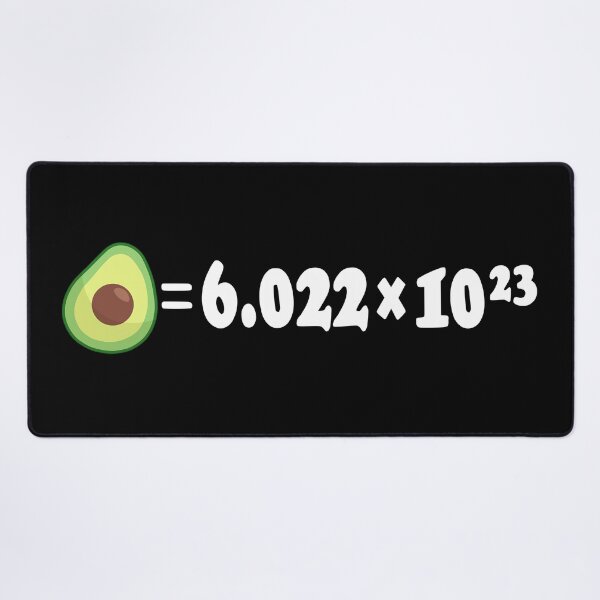Item preview, Avocado avogadro's number designed and sold by ZerpaGiovanna.