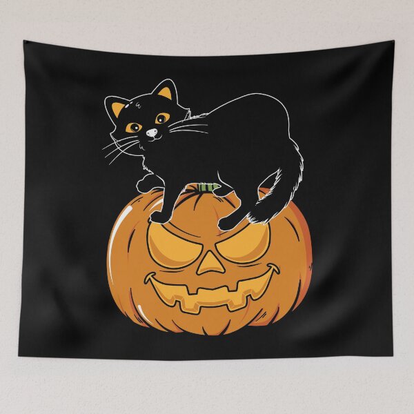 Item preview, Black Cat Halloween designed and sold by AnimalsSpace.