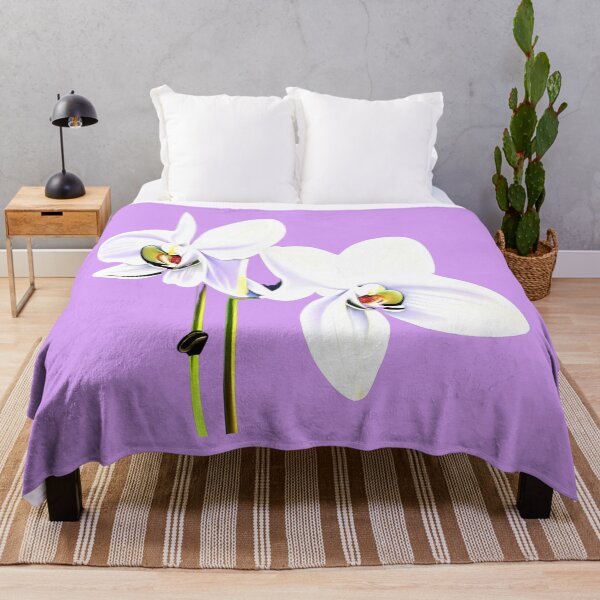 Item preview, White orchid flower designed and sold by gramizzia.