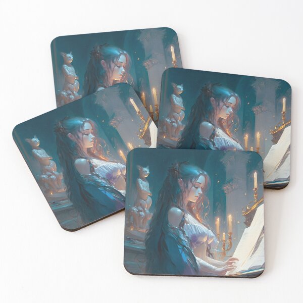 Item preview, Illuminated Melody, Goddess of the Piano designed and sold by oanaunciuleanu.