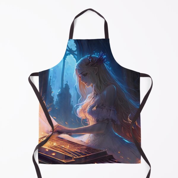 Item preview, Illuminated Melody, Goddess of the Piano designed and sold by oanaunciuleanu.