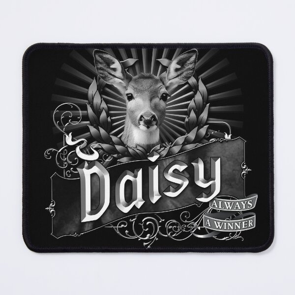 Item preview, Old-Timey Cute Deer/Doe Label with Daisy on it: A Vintage-Inspired Piece of Badassery designed and sold by PlaTolstoy.