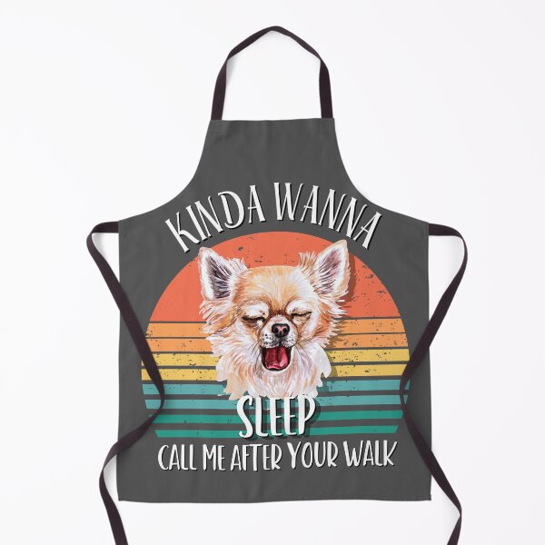Item preview, Funny Kinda wanna sleep chihuahua designed and sold by TipTopTapo.