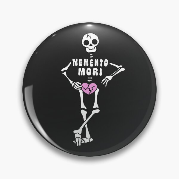 Item preview, Memento Mori Spooky Stoic Skeleton designed and sold by stoicjimny.