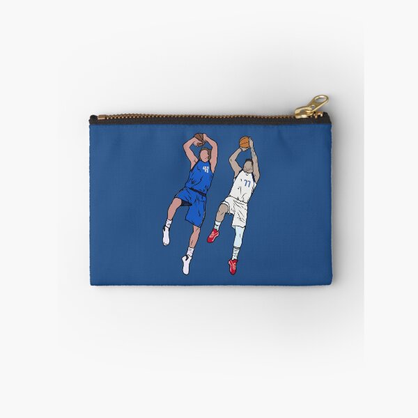 Item preview, Dirk Nowitzki and Luka Doncic Fadeaway designed and sold by RatTrapTees.