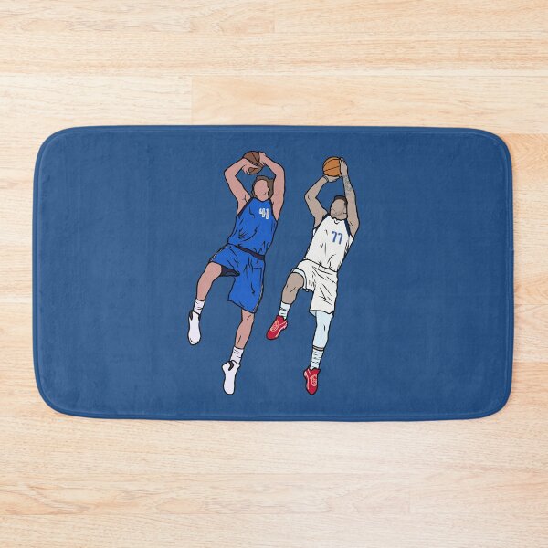 Item preview, Dirk Nowitzki and Luka Doncic Fadeaway designed and sold by RatTrapTees.