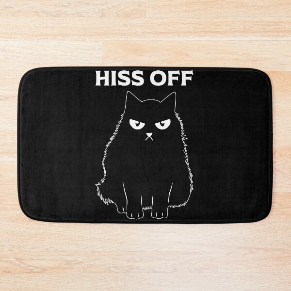 Item preview, Hiss Off Cat Funny meme designed and sold by AnimalsSpace.