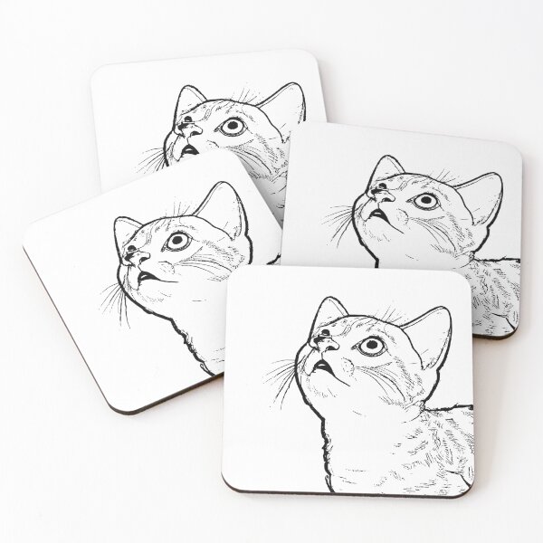 Item preview, Lindo gato mirándote | Sobrecarga de ternura designed and sold by MeowMerch.