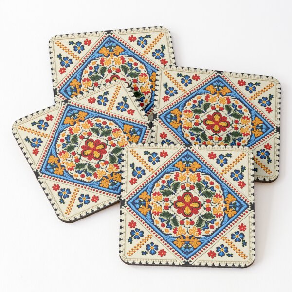 Item preview, Portuguese Folk Embroidery Traditional Pattern designed and sold by Orianah.