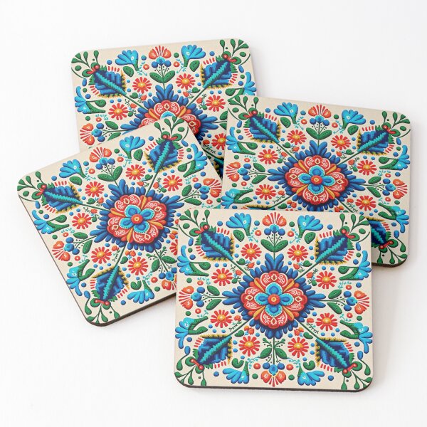 Item preview, Portuguese Folk Embroidery Traditional Pattern designed and sold by Orianah.