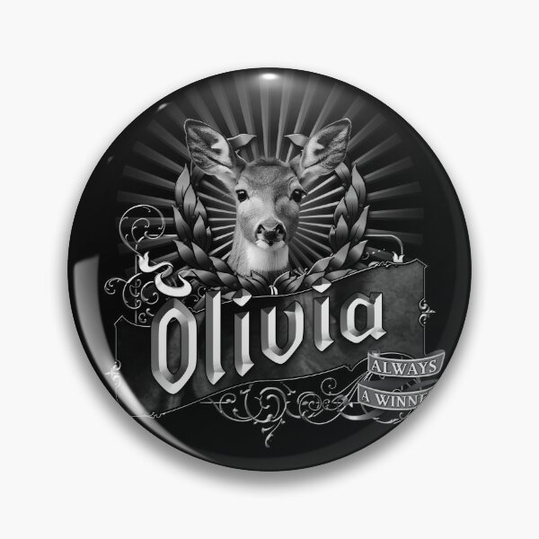 Item preview, Old-Timey Cute Deer/Doe Label with Olivia on it: A Vintage-Inspired Piece of Badassery designed and sold by PlaTolstoy.