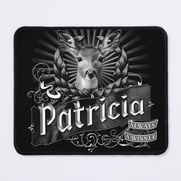 Item preview, Old-Timey Cute Deer/Doe Label with Patricia on it: A Vintage-Inspired Piece of Badassery designed and sold by PlaTolstoy.