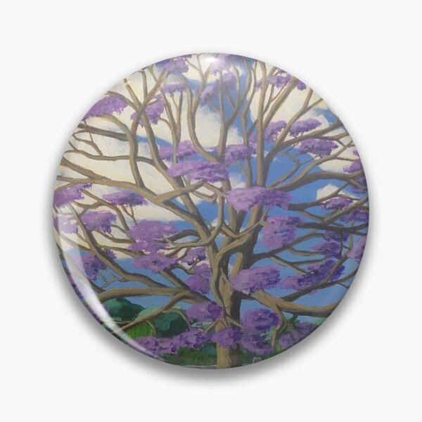 Item preview, The Old Girl In Flower (Jacaranda Lookout) designed and sold by ScottE01.