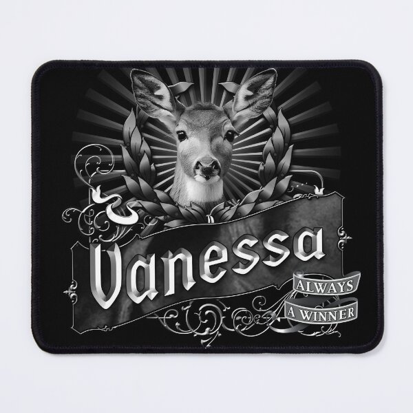 Item preview, Old-Timey Cute Deer/Doe Label with Vanessa on it: A Vintage-Inspired Piece of Badassery designed and sold by PlaTolstoy.