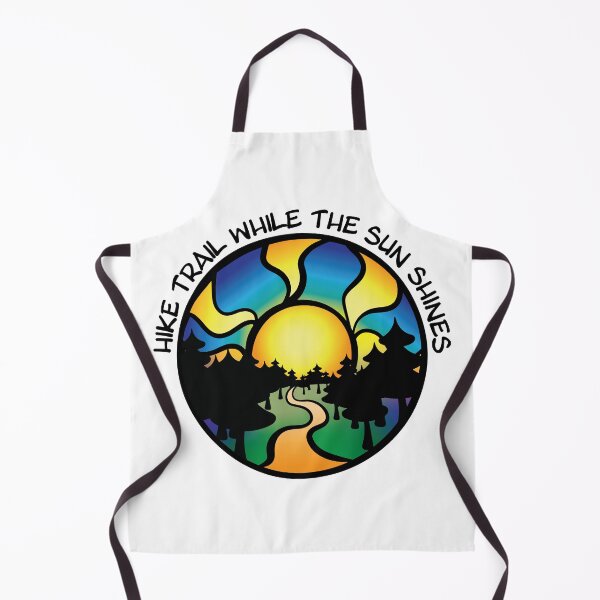 Item preview, Hike Trail While the Sun Shines in Sunset designed and sold by InkLayer.