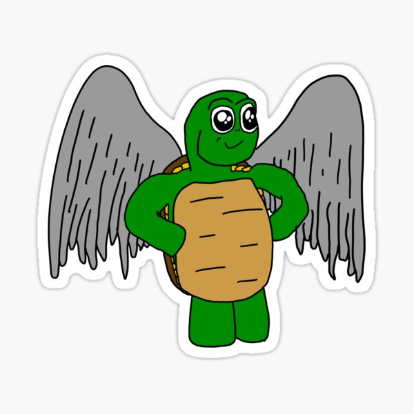 Proud Wild Tortoise Sticker