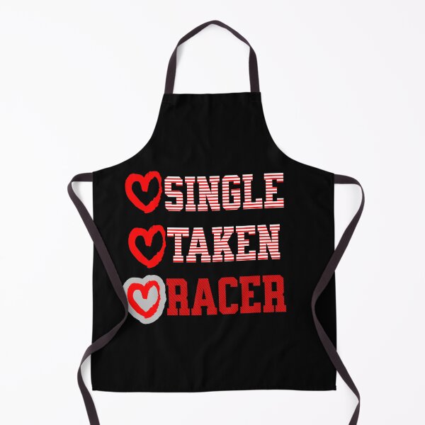 Item preview, Single Taken Racer Heart Valentines Day Funny Valentine designed and sold by CarantinedChaos.