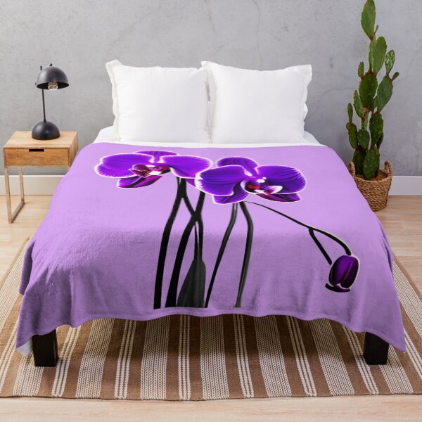Item preview, Purple orchid flower designed and sold by gramizzia.