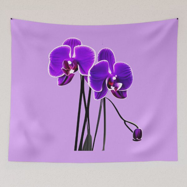 Item preview, Purple orchid flower designed and sold by gramizzia.