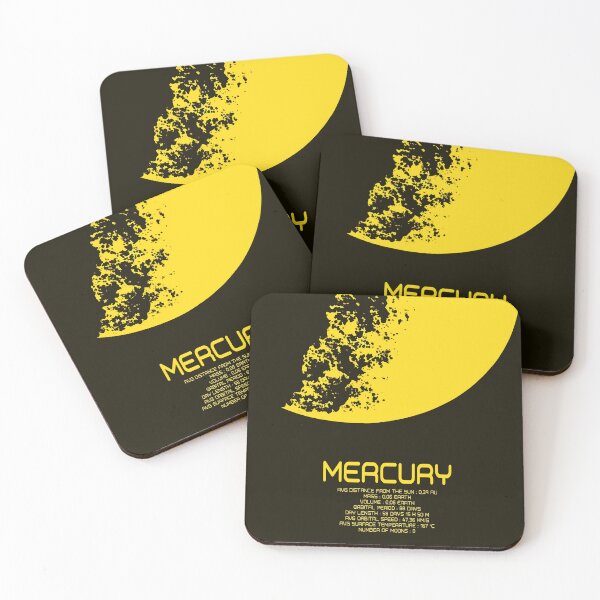 Item preview, MERCURY - The Solar System (poster serie - 2/9) designed and sold by ThePropagandist.