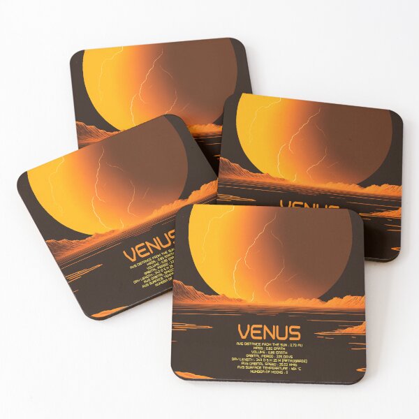 Item preview, VENUS - The Solar System (poster serie - 3/9) designed and sold by ThePropagandist.