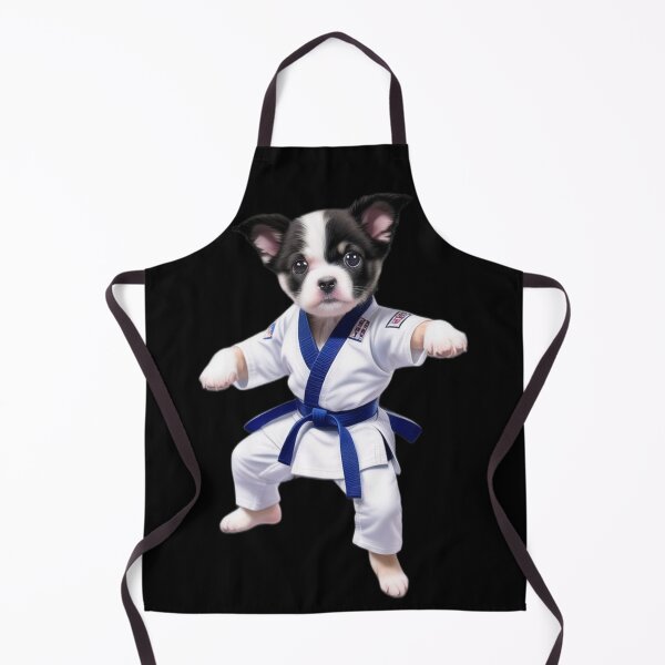 Item preview, Karate Dog Ill Woof You Up designed and sold by MythicalSticker.