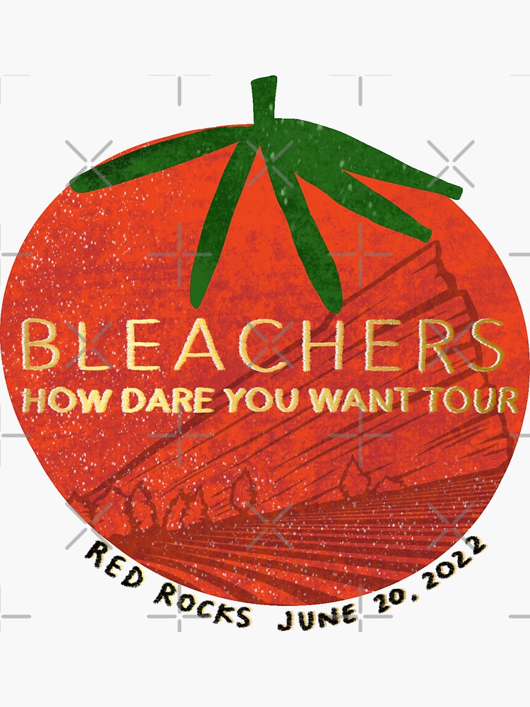 "Bleachers red rocks " Sticker for Sale by chricket Redbubble