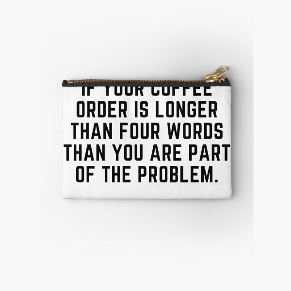 Item preview, Your coffee order designed and sold by Gabba Delgado.